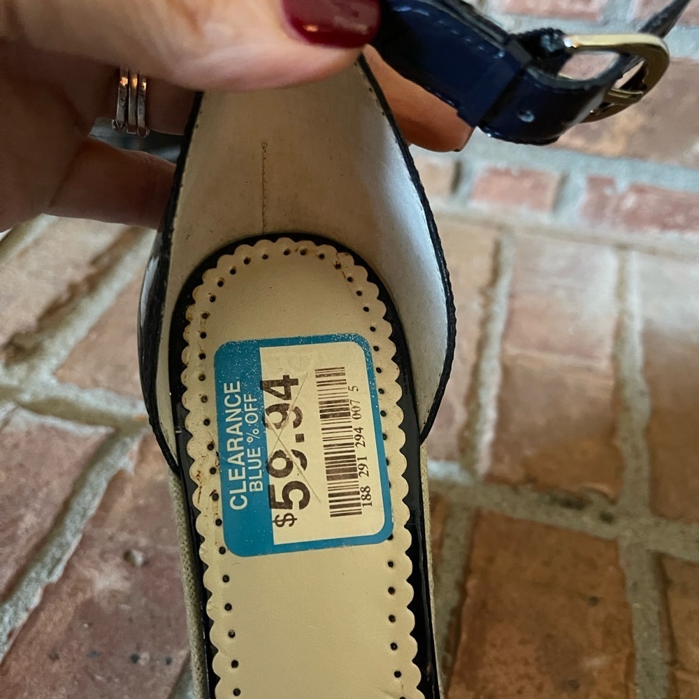 BCBG Paris Lakyle2 Navy Wedges - Picture 6 of 12